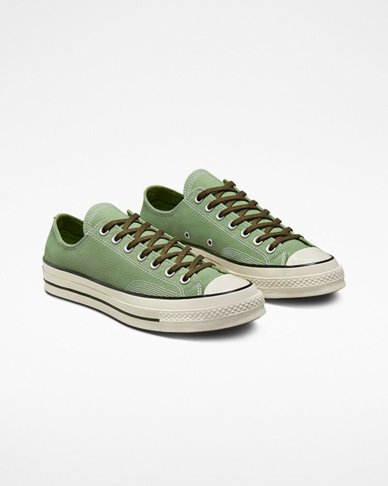 Pánské Nízké Converse ​Chuck 70 Jungle Cloth Unisex Zelene Bílé | 1460-GKEXC