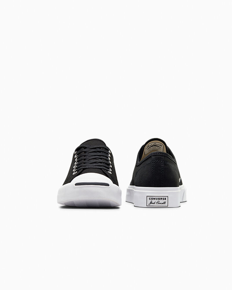Pánské Nízké Converse ​Jack Purcell Platene Unisex Černé Bílé Černé | 0758-HCDSO