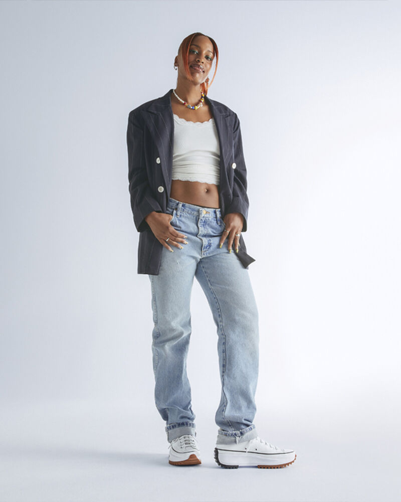 Pánské Nízké Converse ​Run Star Hike Unisex Bílé Černé | 0463-DYZNQ