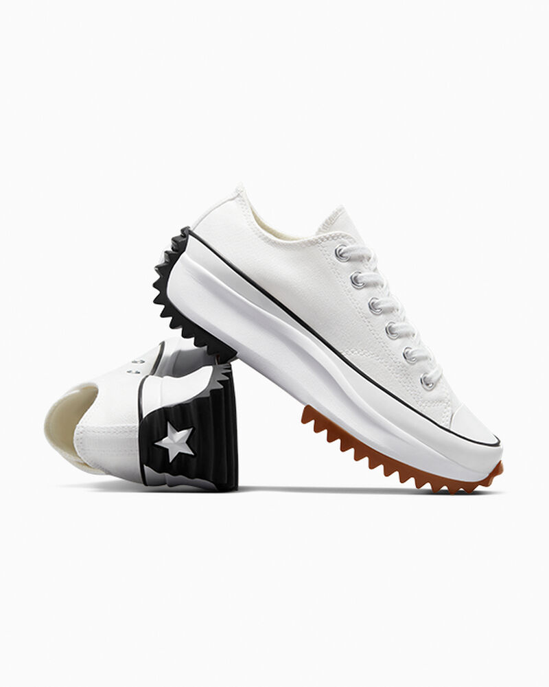 Pánské Nízké Converse ​Run Star Hike Unisex Bílé Černé | 0463-DYZNQ