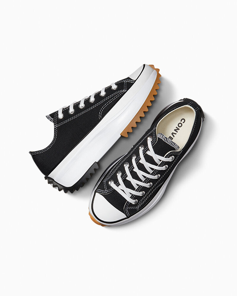 Pánské Nízké Converse ​Run Star Hike Unisex Černé Bílé | 2435-HMCDJ