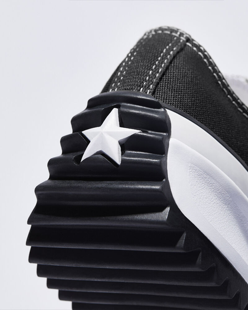 Pánské Nízké Converse ​Run Star Hike Unisex Černé Bílé | 2435-HMCDJ