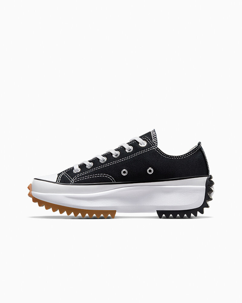 Pánské Nízké Converse ​Run Star Hike Unisex Černé Bílé | 2763-ZKYAJ
