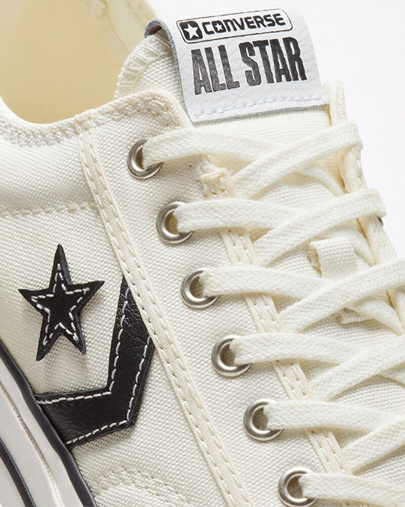 Pánské Nízké Converse ​Star Player 76 Unisex Bílé Černé | 1793-JXPOG