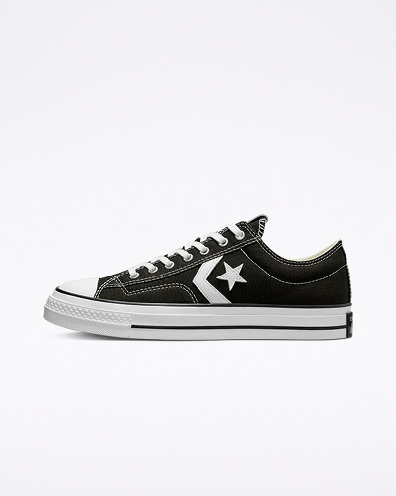 Pánské Nízké Converse ​Star Player 76 Unisex Černé Bílé Černé | 8169-XMWPN