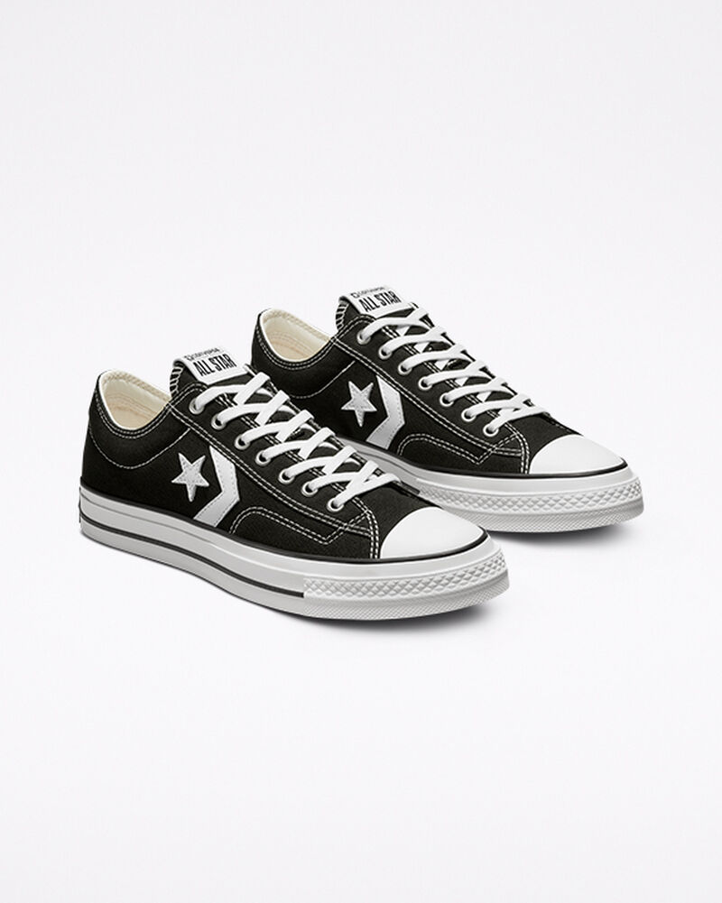 Pánské Nízké Converse ​Star Player 76 Unisex Černé Bílé Černé | 8169-XMWPN