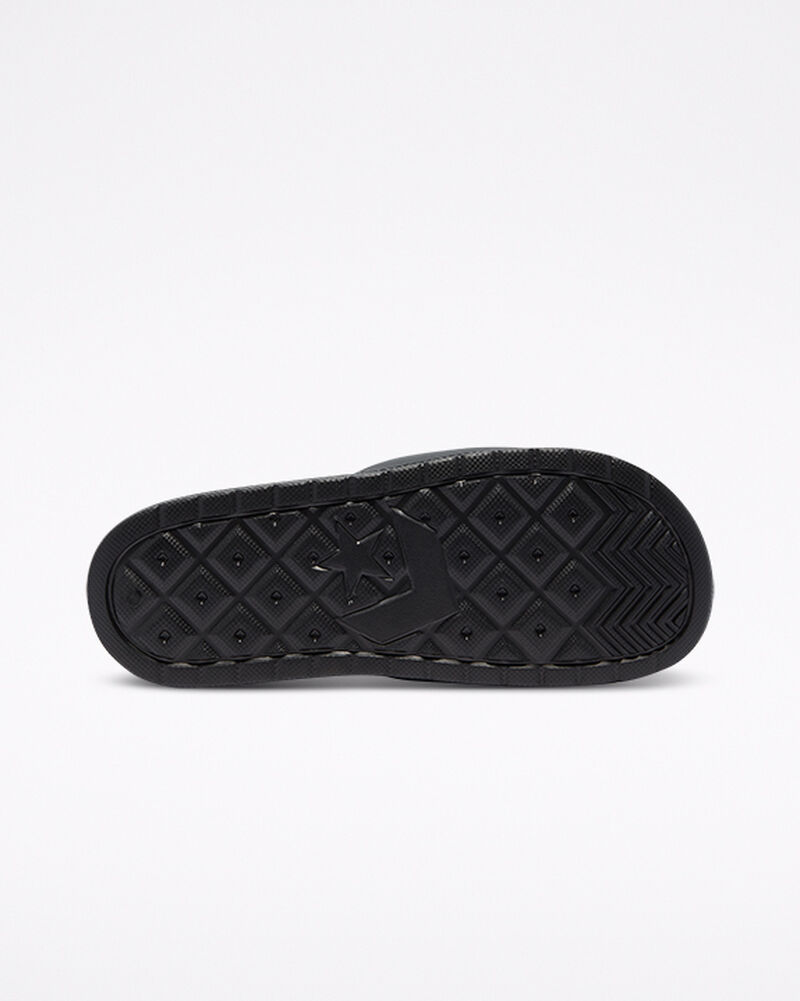 Pánské Slip On Converse ​All Star Pantofle Unisex Sandal Černé Bílé Černé | 6809-RYCPV