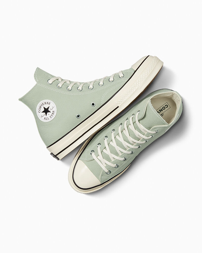 Pánské Vysoké Converse Chuck 70. Converse Olivy Zelené Černé | 5209-MAQLE