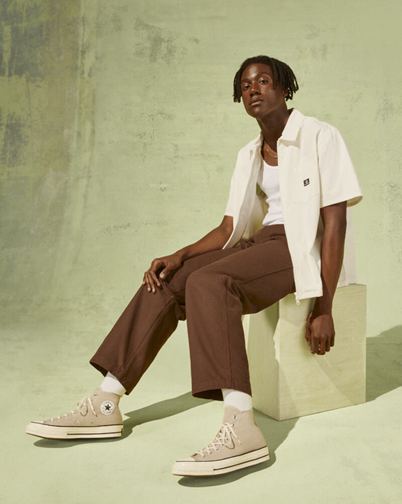 Pánské Vysoké Converse ​Chuck 70 Platene Unisex Černé | 0165-JAUMT