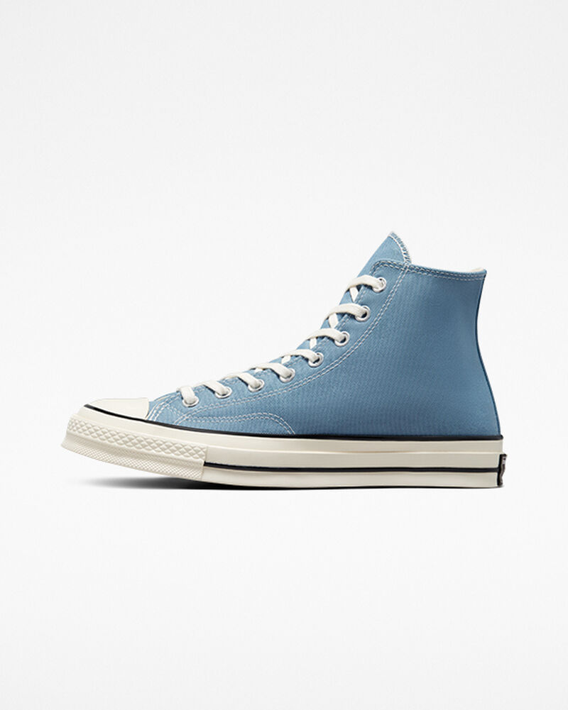 Pánské Vysoké Converse ​Chuck 70 Platene Unisex Indigo Černé | 2387-EXHQF