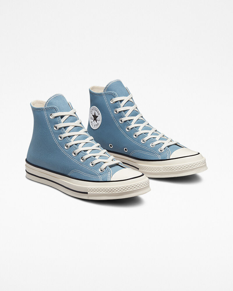 Pánské Vysoké Converse ​Chuck 70 Platene Unisex Indigo Černé | 2387-EXHQF