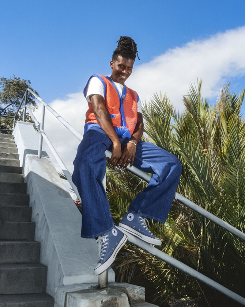 Pánské Vysoké Converse ​Chuck 70 Platene Unisex Černé | 3529-SHJVZ