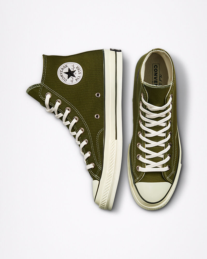 Pánské Vysoké Converse ​Chuck 70 Platene Unisex Černé | 3674-PZAOJ
