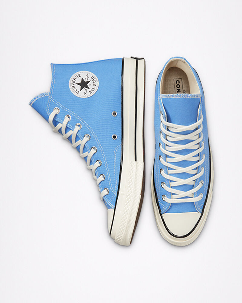 Pánské Vysoké Converse ​Chuck 70 Platene Unisex Blankyt Černé | 8370-VJFTQ