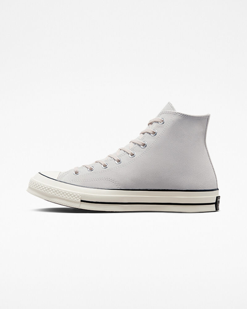 Pánské Vysoké Converse ​Chuck 70 Semišové Unisex Černé | 5841-HKYNQ