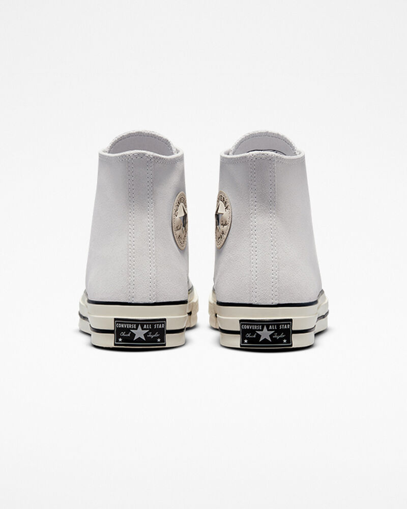 Pánské Vysoké Converse ​Chuck 70 Semišové Unisex Černé | 5841-HKYNQ