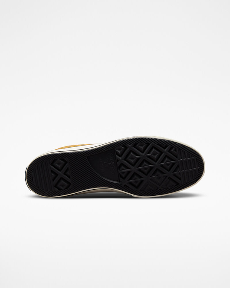 Pánské Vysoké Converse ​Chuck 70 Textured Tri-Panel Unisex Oranžové Černé | 2907-BWYKD