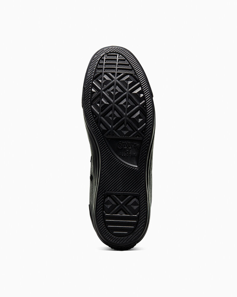 Pánské Vysoké Converse ​Chuck Taylor All Star Læder Unisex Černé | 1705-VQUPL
