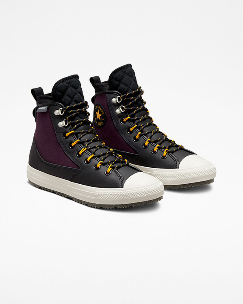 Pánské Vysoké Converse ​Chuck Taylor All Star All Terrain Counter Climate Unisex Černé Černé Růžové | 1745-SFDZJ