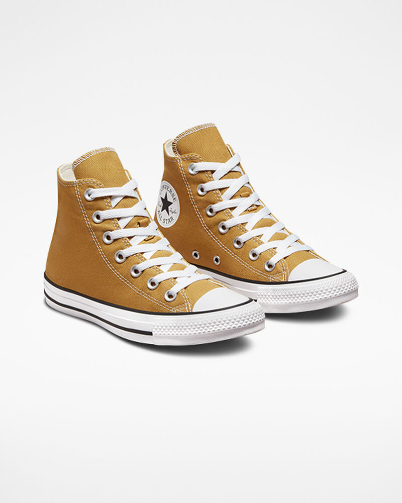 Pánské Vysoké Converse ​Chuck Taylor All Star Seasonal Color Unisex Oranžové | 5627-GOUAJ