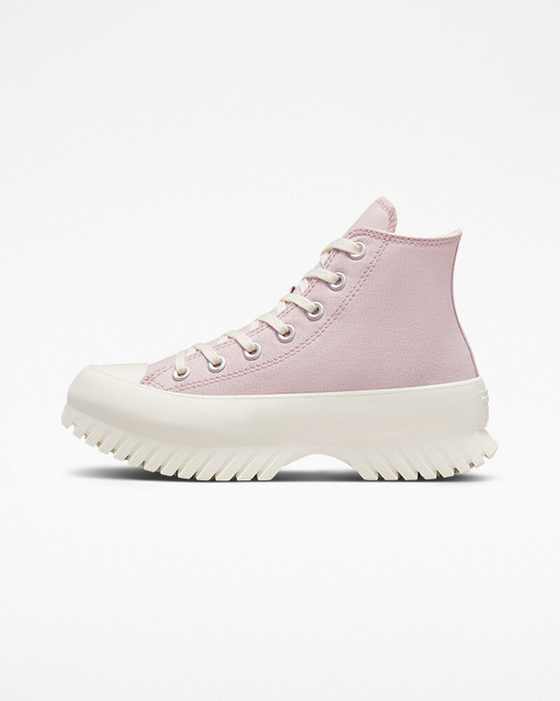 Pánské Vysoké Converse ​Chuck Taylor All Star Lugged 2.0 Seasonal Color Unisex Růžové Černé | 6382-BFNIZ