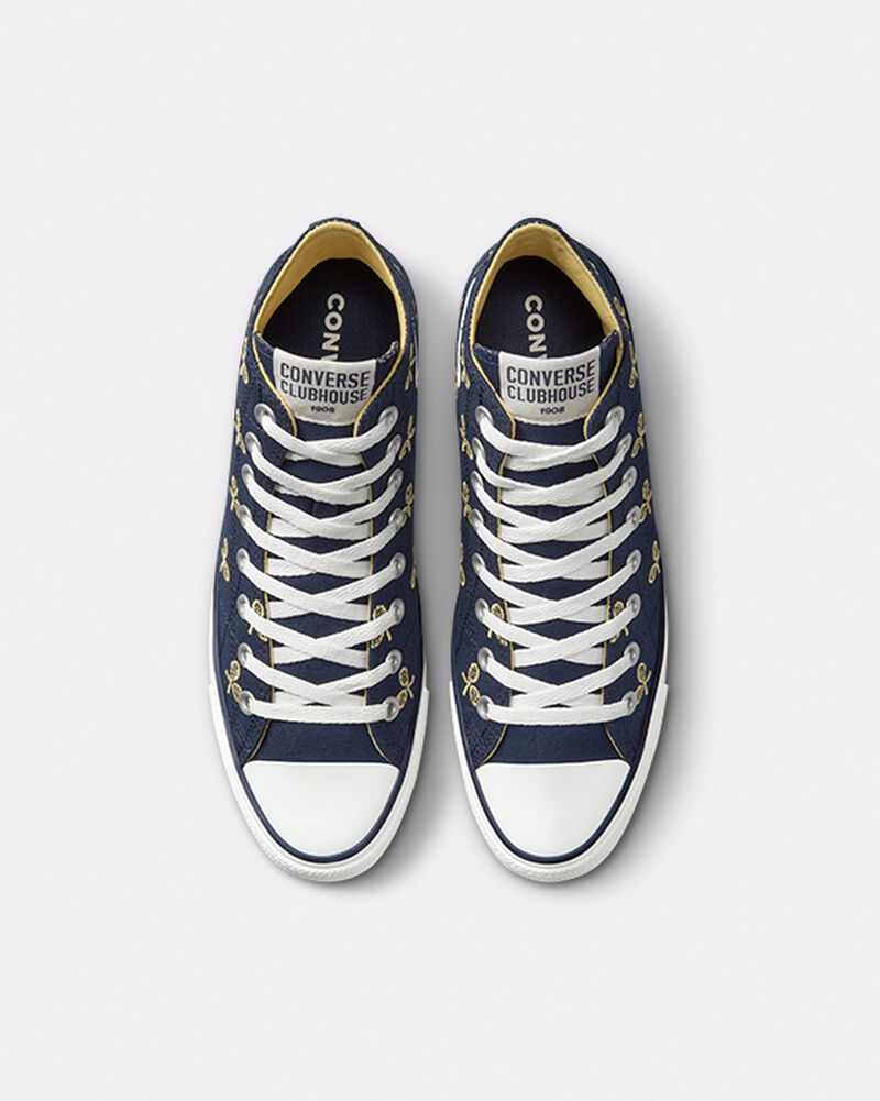 Pánské Vysoké Converse ​Chuck Taylor All Star Clubhouse Unisex Zlaté | 6982-XHMRS