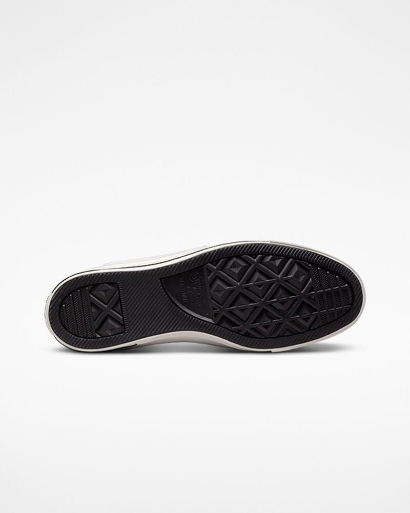 Pánské Vysoké Converse ​Chuck Taylor All Star Grid Logo Unisex Bílé Bílé | 7692-PTRWF