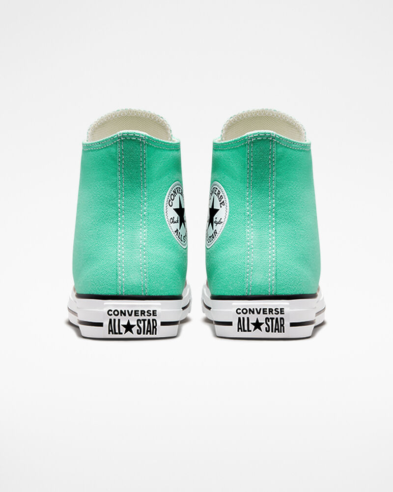Pánské Vysoké Converse ​Chuck Taylor All Star Seasonal Color Unisex Tyrkysové Bílé Černé | 7910-UFWOV