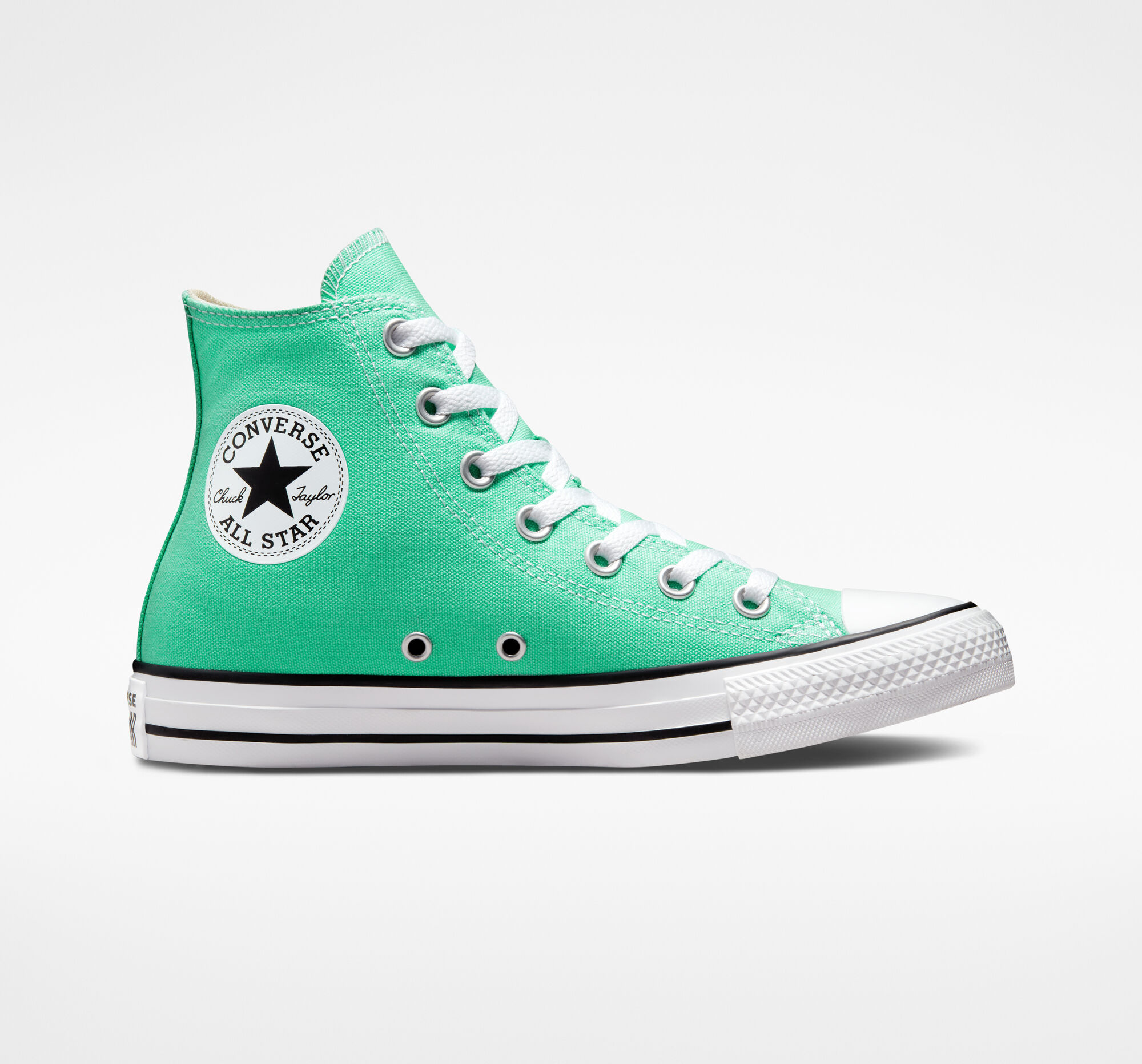 Pánské Vysoké Converse ​Chuck Taylor All Star Seasonal Color Unisex Tyrkysové Bílé Černé | 7910-UFWOV