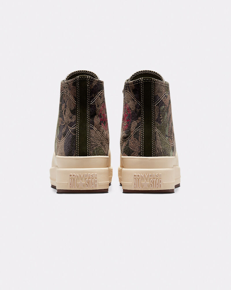Pánské Vysoké Converse ​Chuck Taylor All Star Construct Black Joy Unisex Oat Milk/Roasted/Grassy | 8257-IXYRC