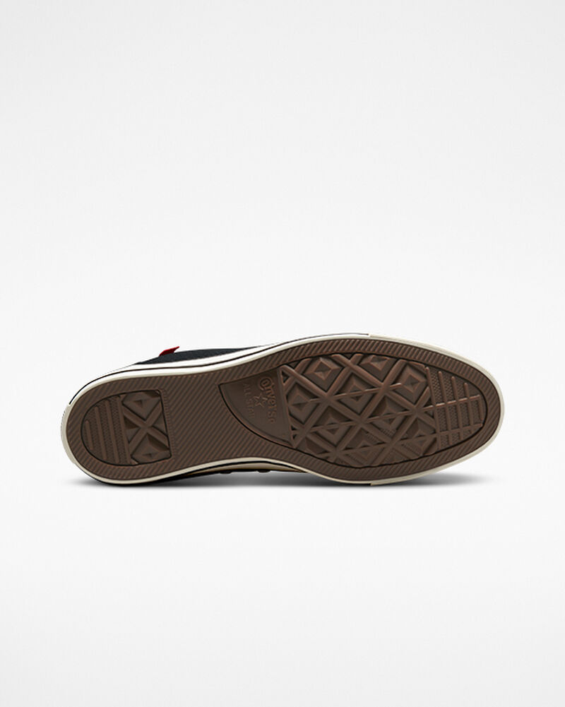 Pánské Vysoké Converse ​Chuck Taylor All Star Logo Tag Unisex Černé Černé | 8327-LHYNQ