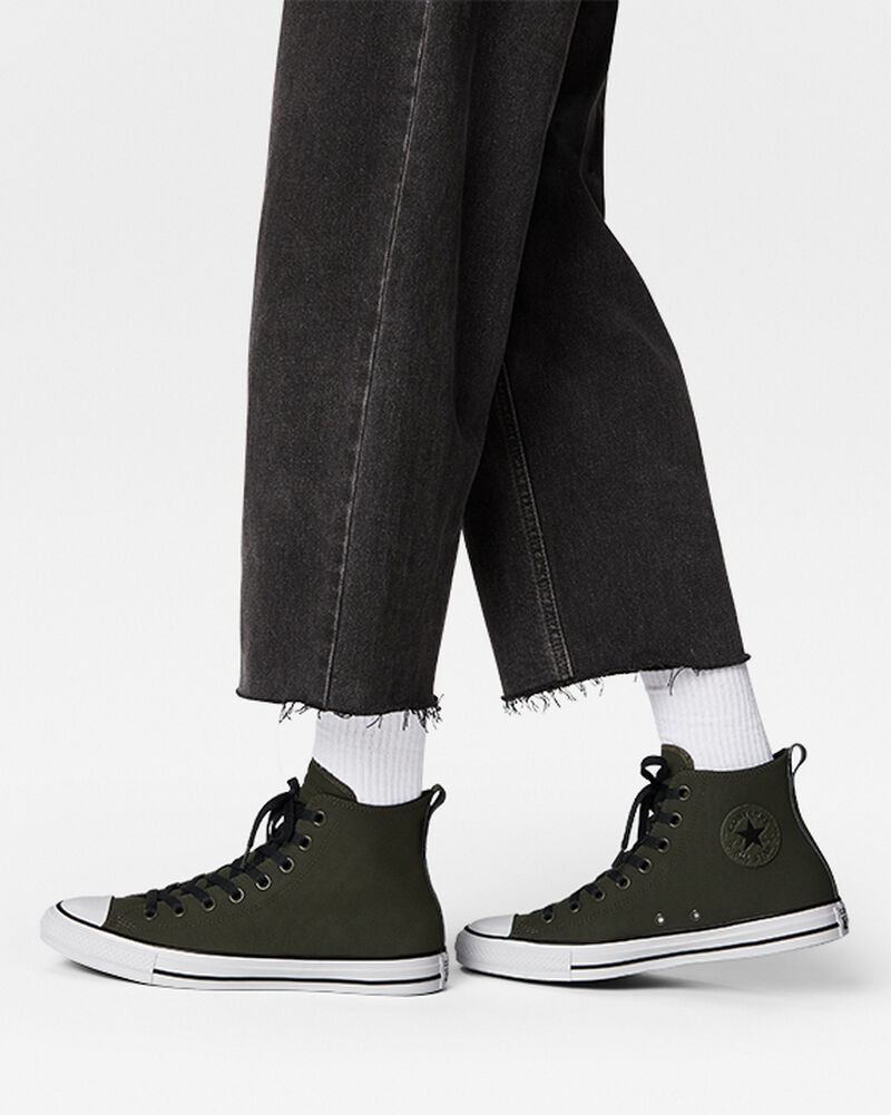 Pánské Vysoké Converse ​Chuck Taylor All Star TecTuff Unisex Zelene Bílé Černé | 8403-ZIYES
