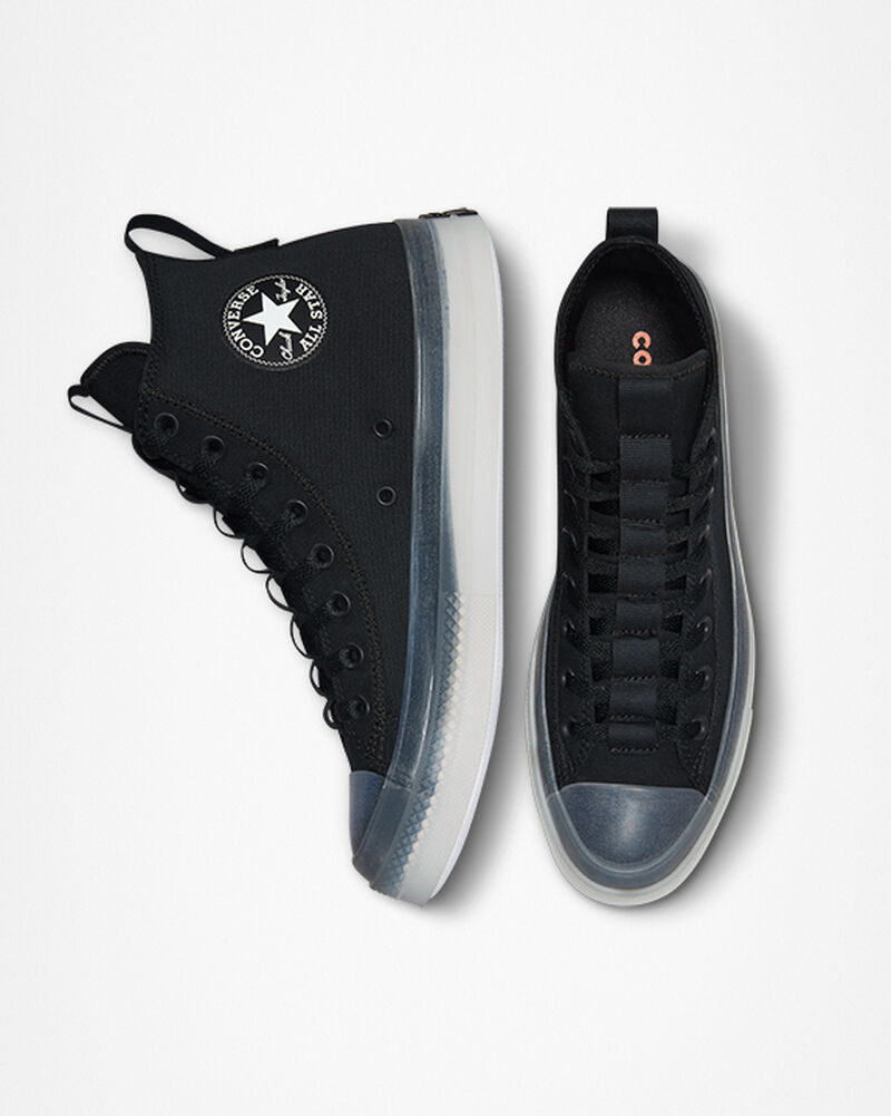 Pánské Vysoké Converse ​Chuck Taylor All Star CX Explore Unisex Černé Černé Bílé | 9042-CLXUO