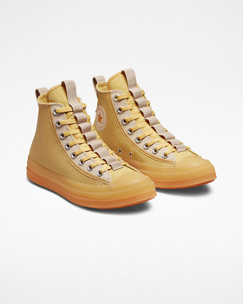 Pánské Vysoké Converse ​Chuck Taylor All Star CX Explore Unisex Zlaté | 9608-EXZDO