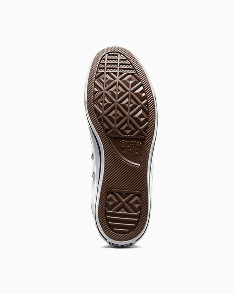 Pánské Vysoké Converse ​Chuck Taylor All Star Læder Unisex Bílé | 9671-JRWNH