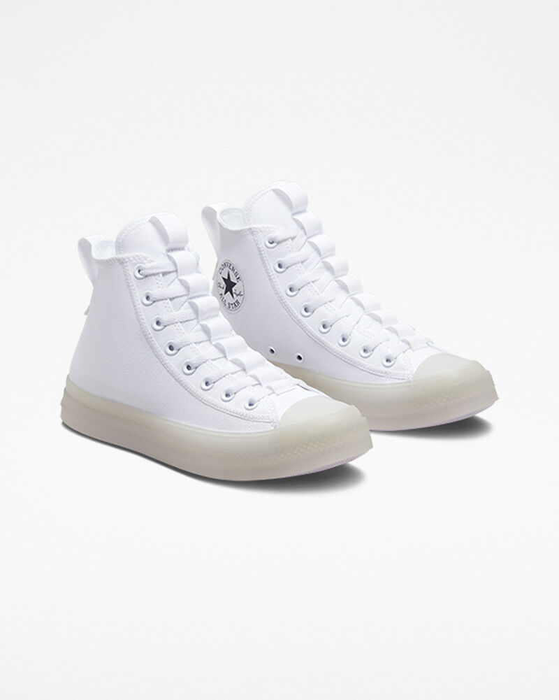 Pánské Vysoké Converse ​Chuck Taylor All Star CX Explore Unisex Bílé Bílé Černé | 9740-OYMEB