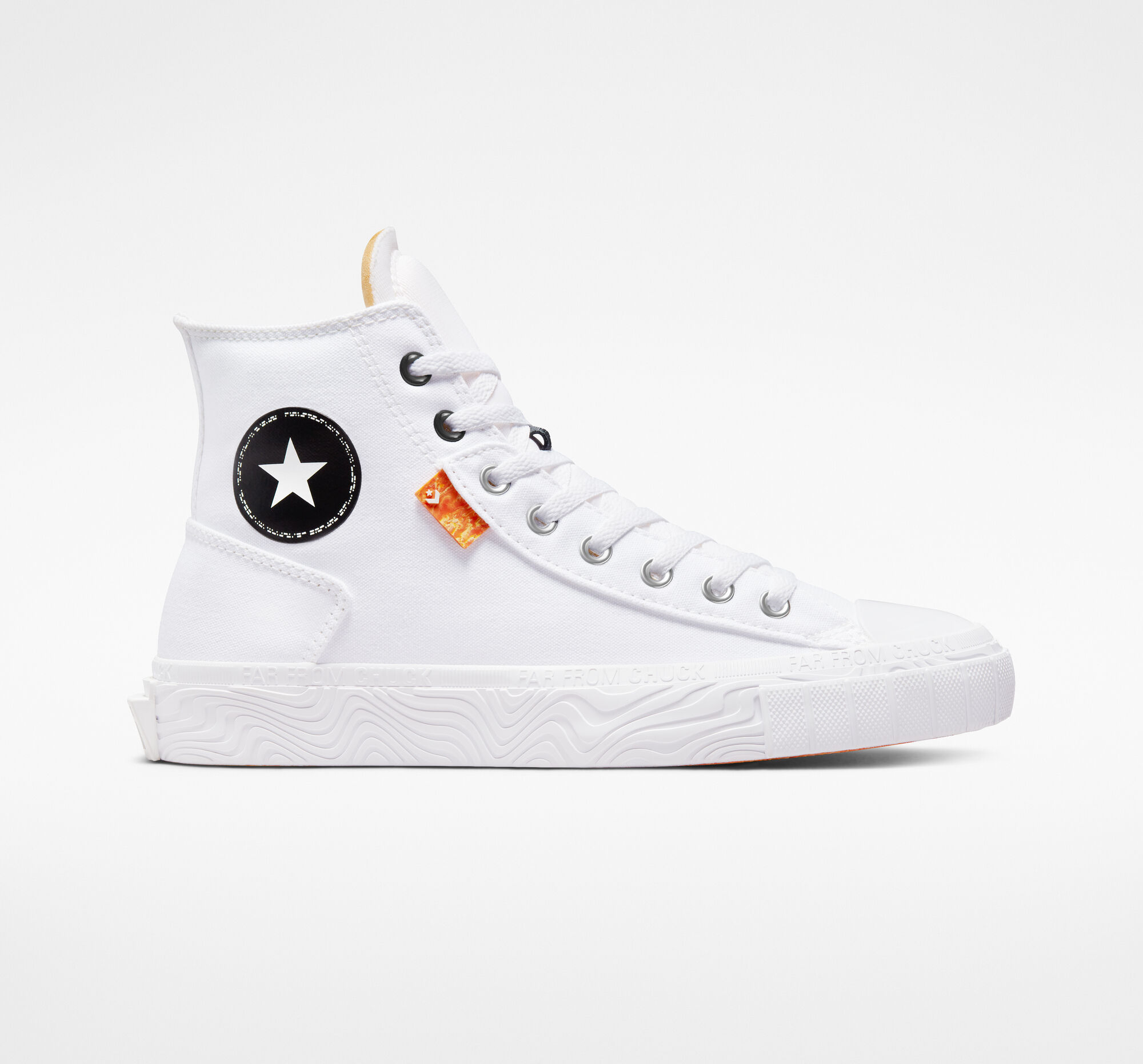 Pánské Vysoké Converse ​Chuck Taylor Alt Star Platene Unisex Bílé Černé Bílé | 7415-HZYCP