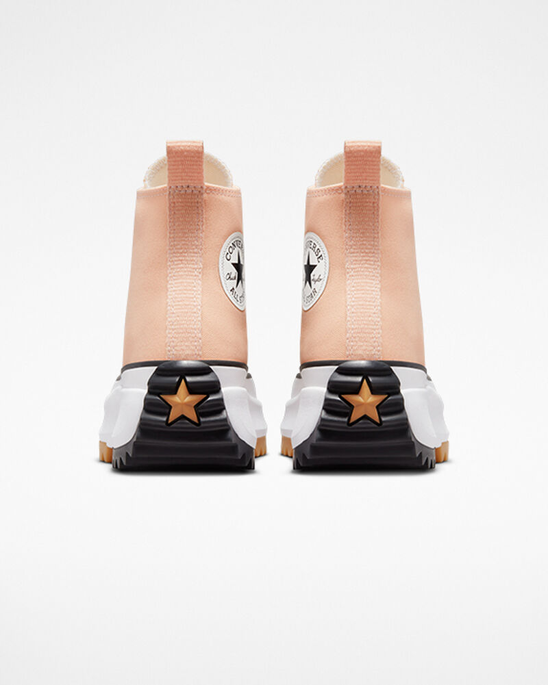 Pánské Vysoké Converse ​Run Star Hike Unisex Koralove Bílé Černé | 8625-OWKQL