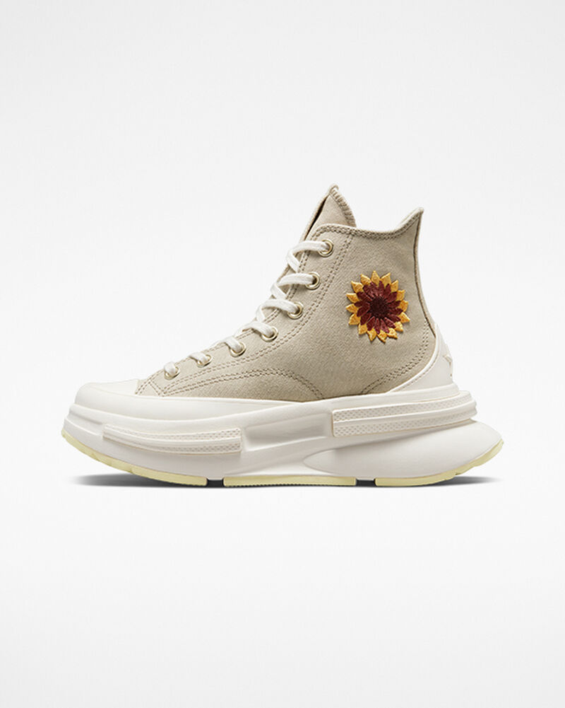 Pánské Vysoké Converse ​Run Star Legacy CX Festival Florals Unisex Šedé Červené | 9642-GLDVH