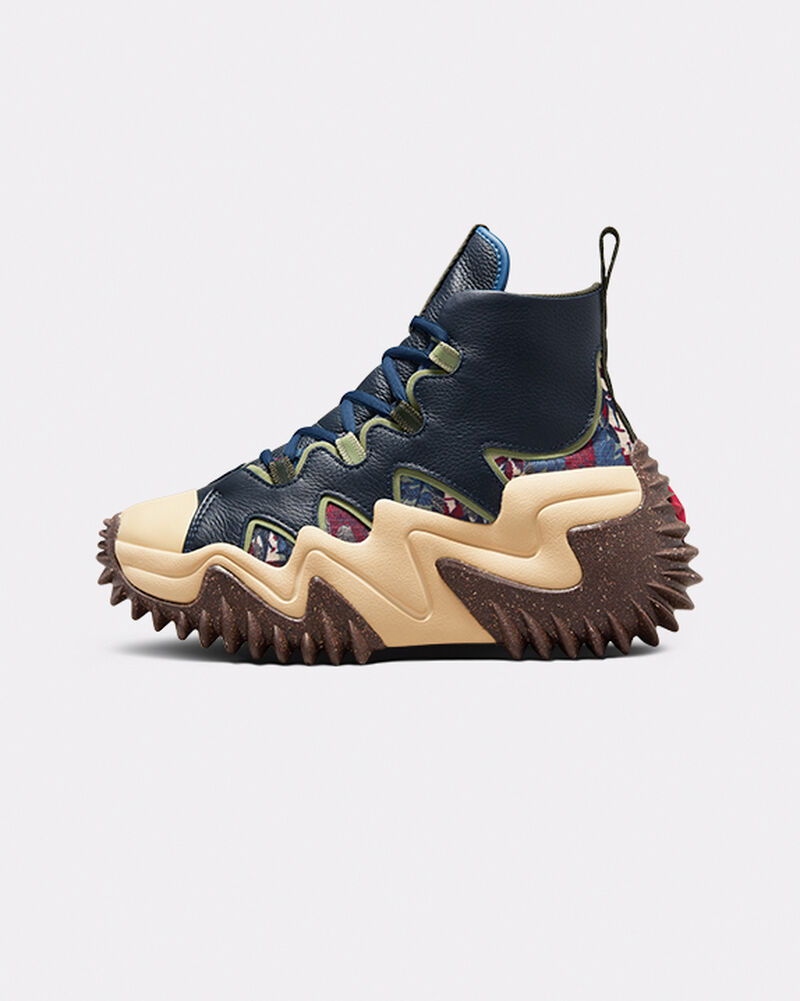 Pánské Vysoké Converse ​Run Star Motion CX Black Joy Unisex Tmavě | 3251-XWESC